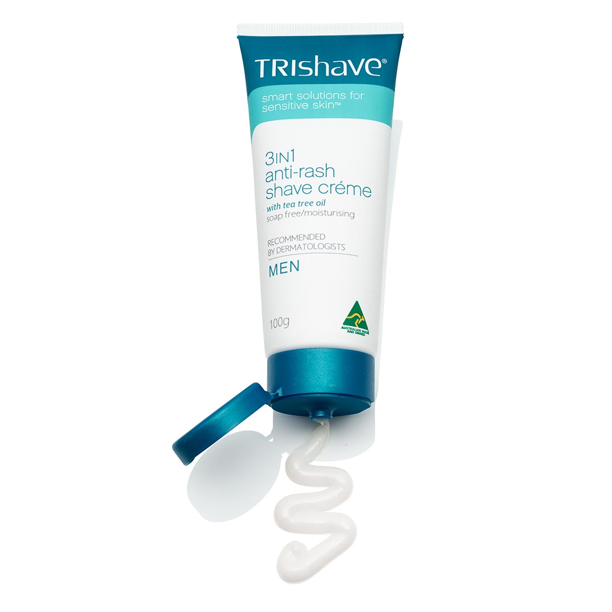 TriShave 3in1 Anti-Rash Shave Creme - Men 100g