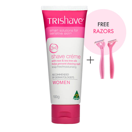 TriShave 3in1 Shave Creme - Women 100g