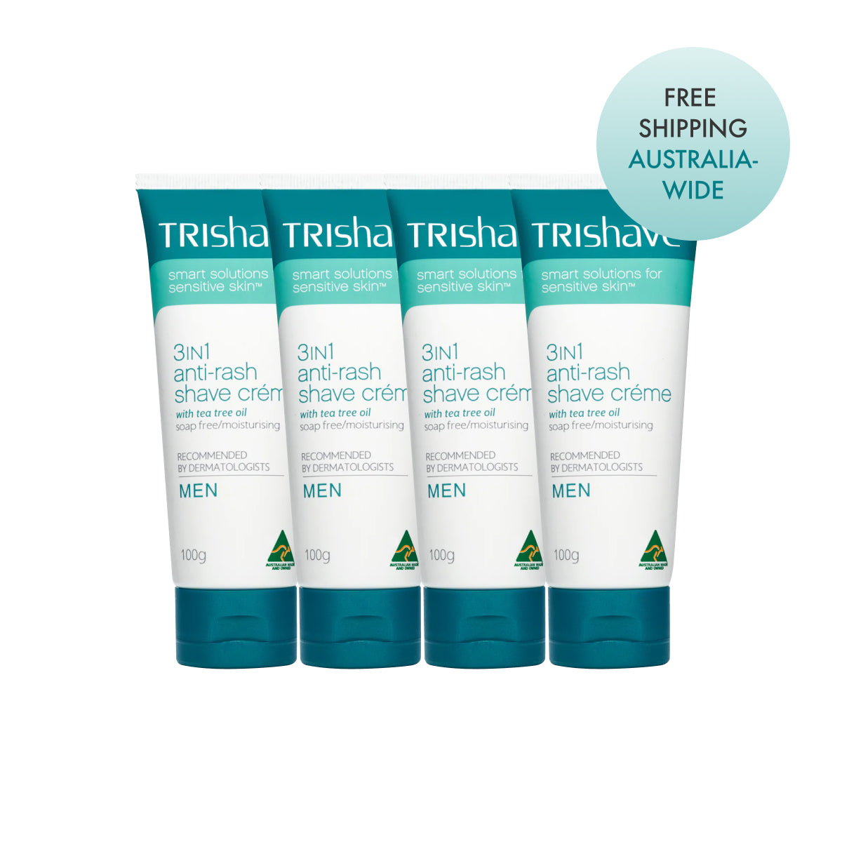 Men's Shave Crème - 4-Pack – TriShave