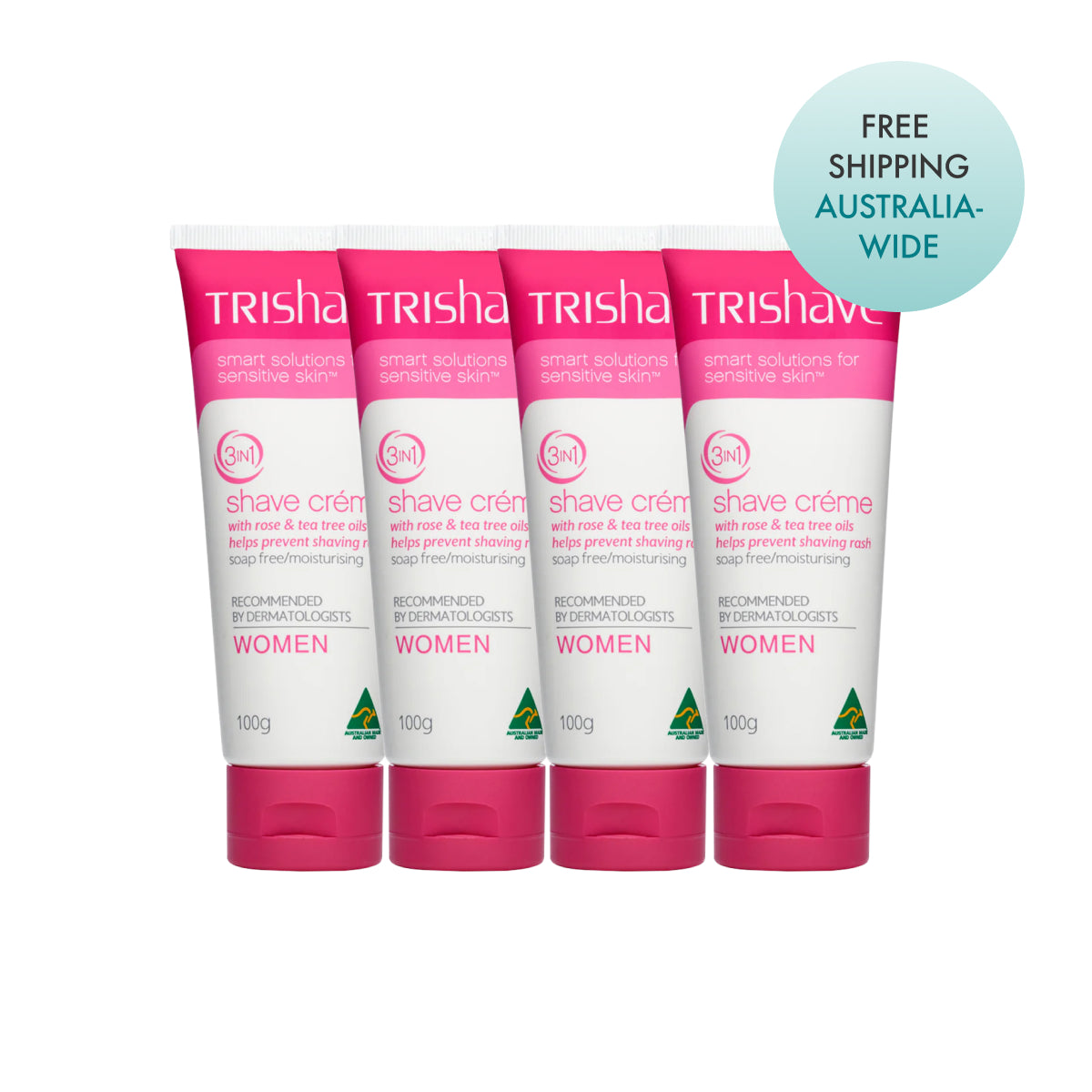 Women's Shave Crème - 4-Pack