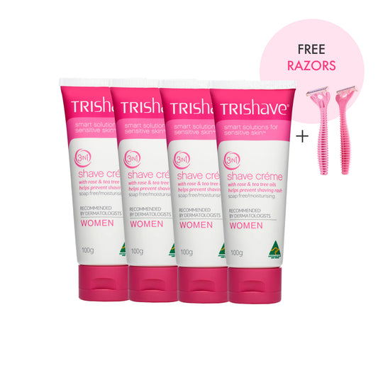 Women's Shave Crème - 4-Pack