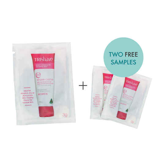Sample Size: TriShave 3in1 Shave Creme - Women 3g